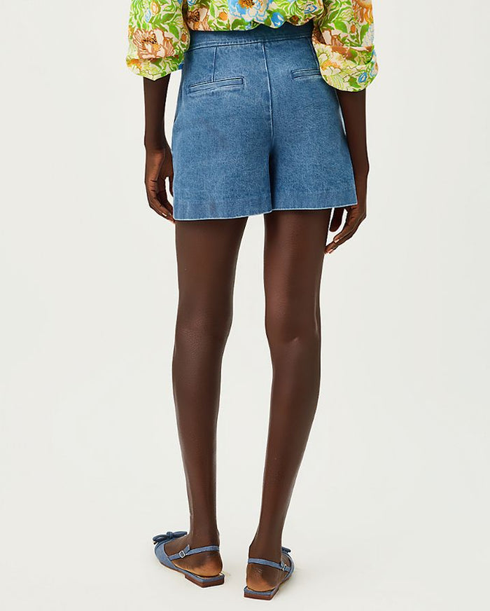 4" SARISSA STRETCH DENIM SHORT