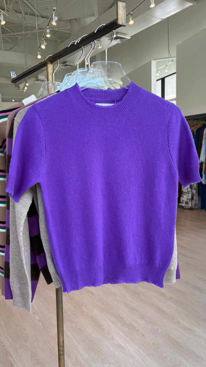 Ju5051 Violet Cashmere Tshirt
