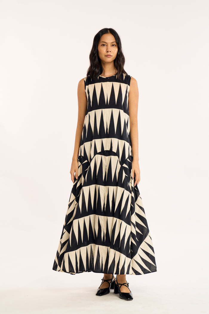 ALICE DRESS | DELTA PRINT