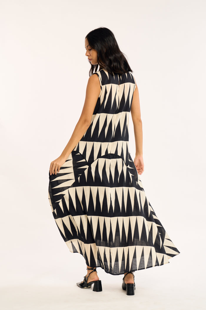 ALICE DRESS | DELTA PRINT