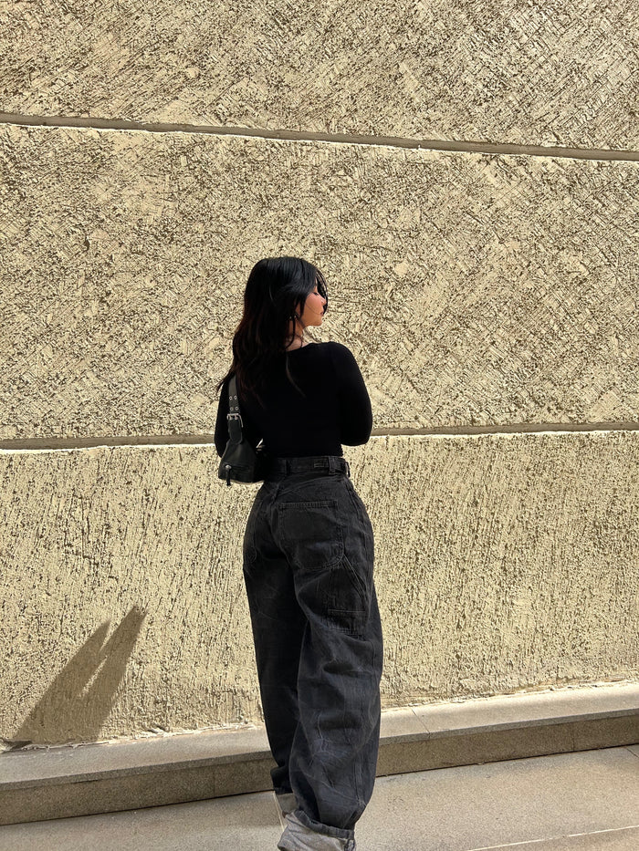 All Day Adjustable waist denim
