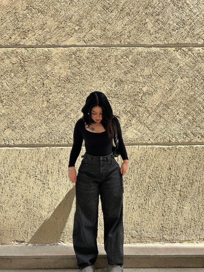 All Day Adjustable waist denim