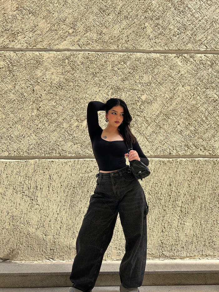 All Day Adjustable waist denim