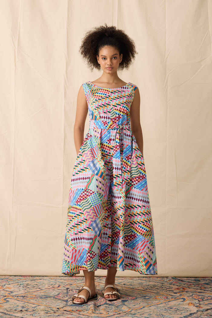 ALL DAY JUMPER | PATCHWORK PRINT