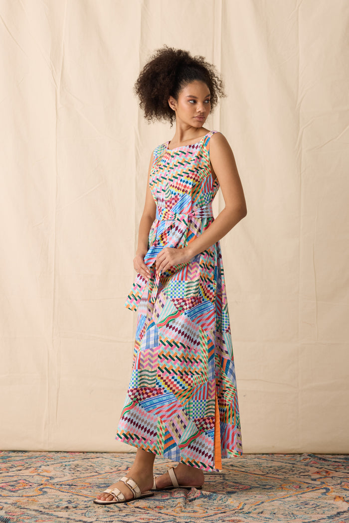 ALL DAY JUMPER | PATCHWORK PRINT