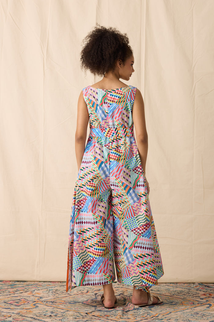 ALL DAY JUMPER | PATCHWORK PRINT