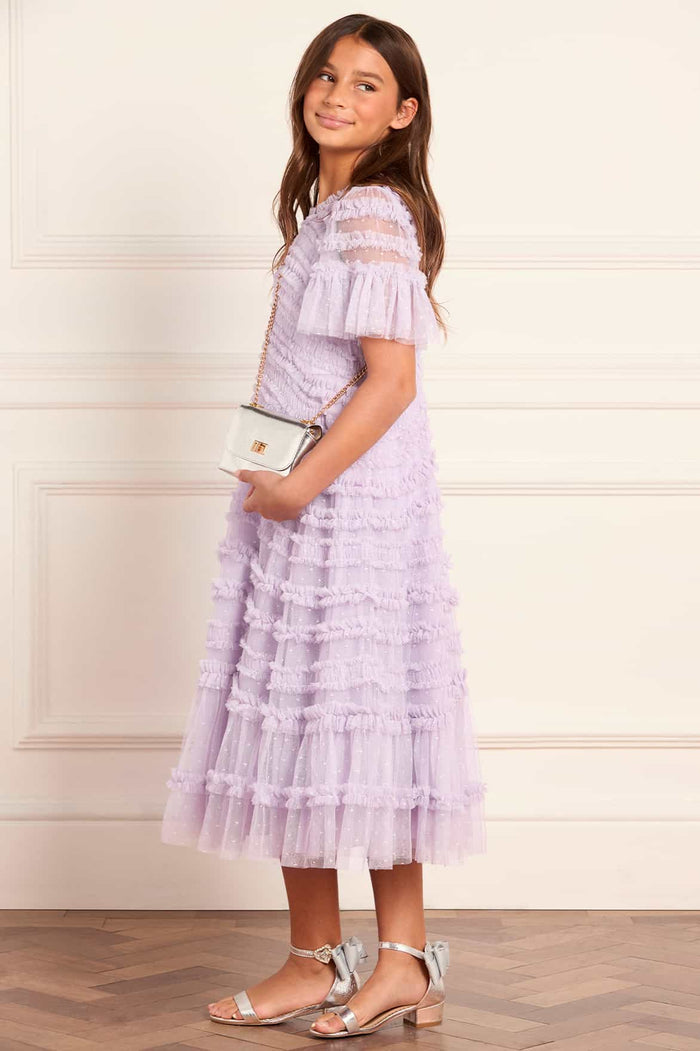 Amara Ruffle Kids Dress