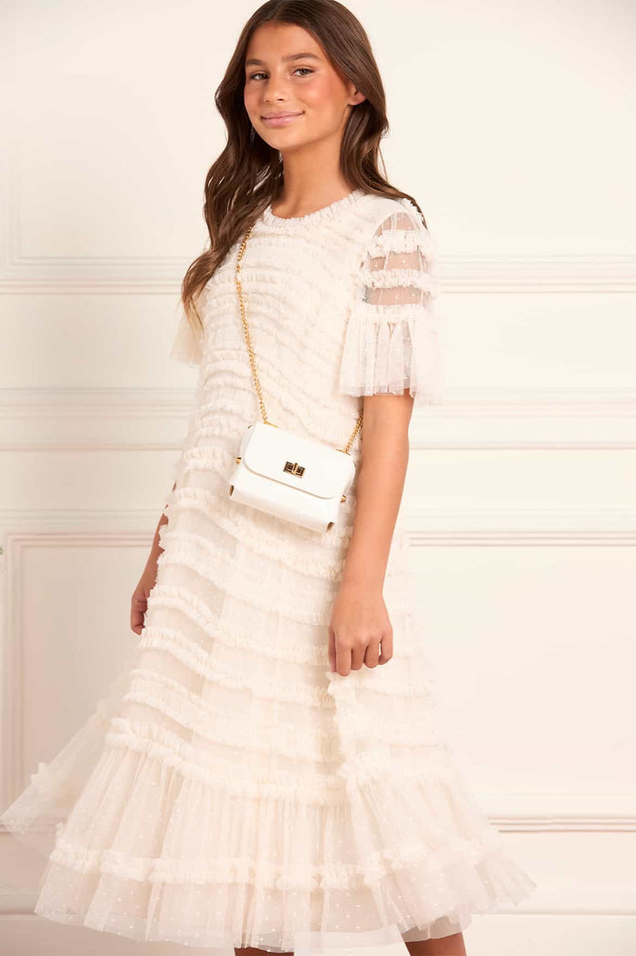 Amara Ruffle Kids Dress