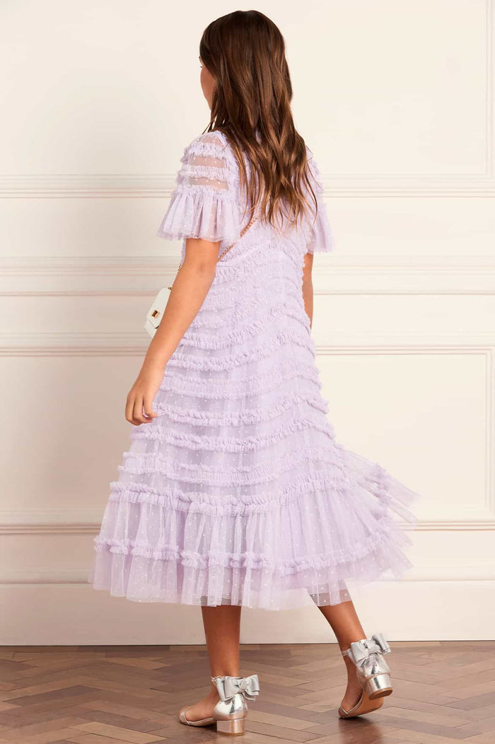 Amara Ruffle Kids Dress