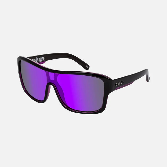 Anchor Beard - Gloss Black with Purple Iridium Lens