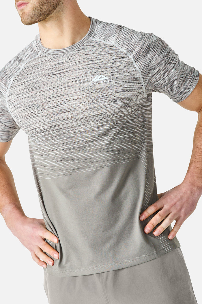 Apex Seamless Tee - Mocha/Pebble Stone/Snowy Peaks/White