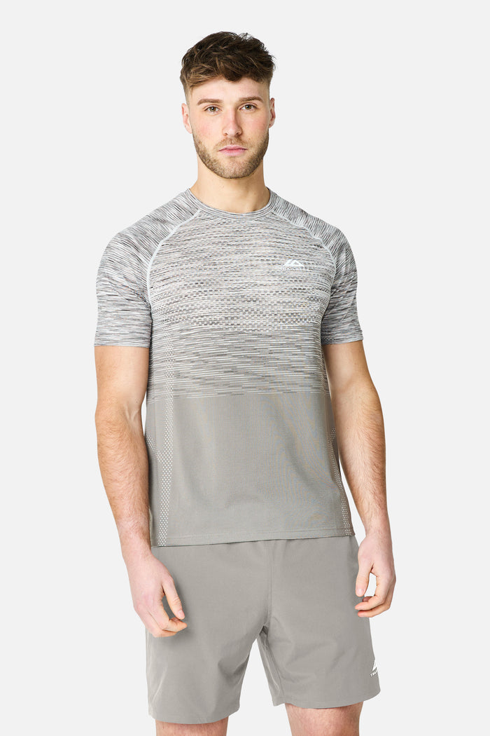 Apex Seamless Tee - Mocha/Pebble Stone/Snowy Peaks/White