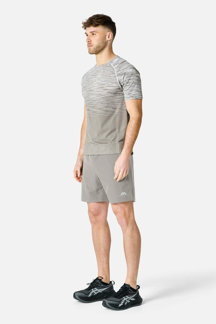 Apex Seamless Tee - Mocha/Pebble Stone/Snowy Peaks/White
