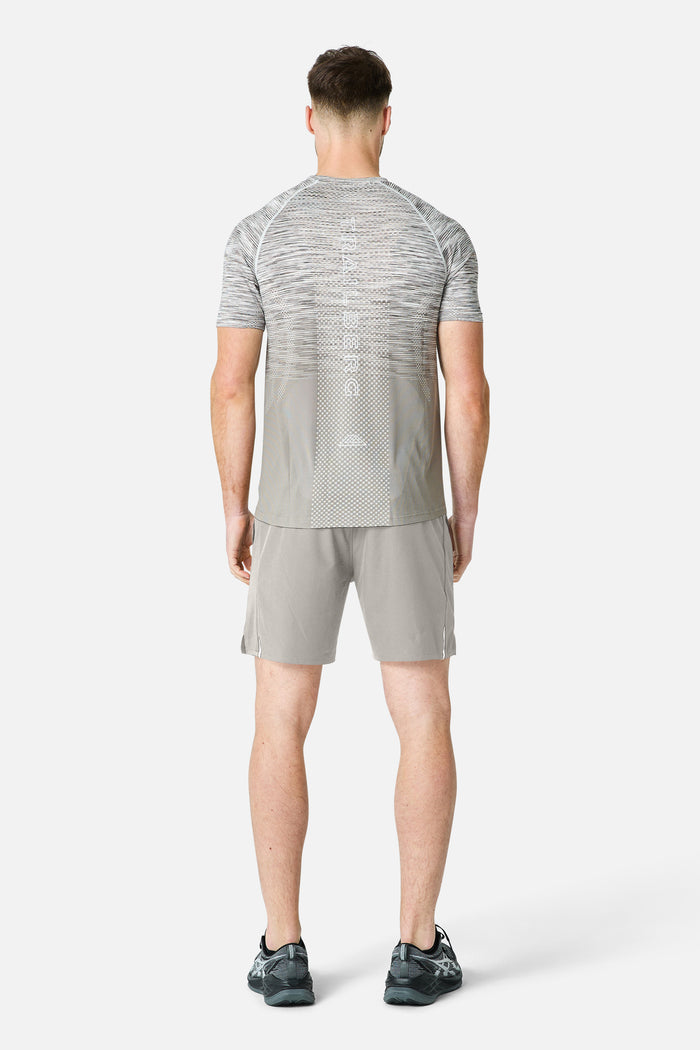 Apex Seamless Tee - Mocha/Pebble Stone/Snowy Peaks/White
