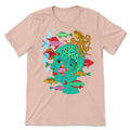 Aquatic Dusty Rose T-Shirt