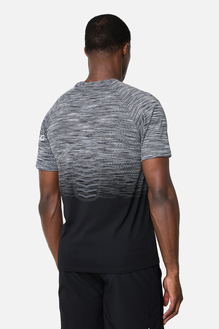 Arc Seamless Tee - Black/Moon Grey/Urban Smoke/White