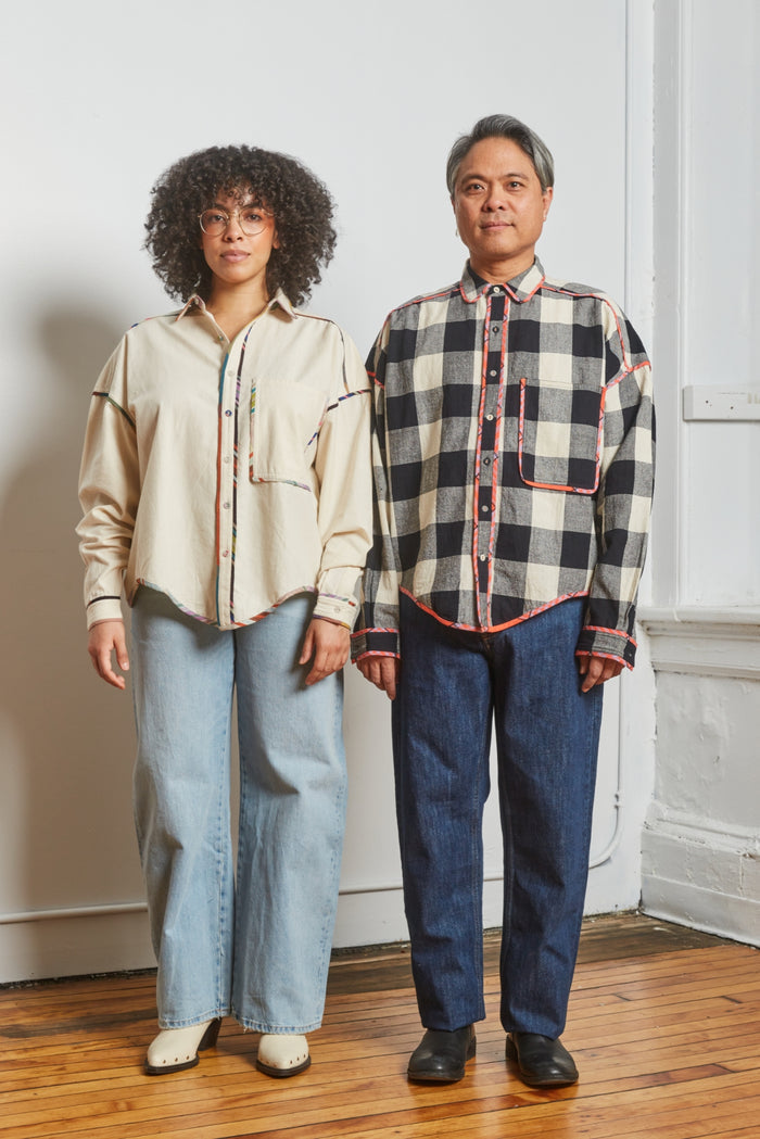 ARTIST SHIRT | IVORY MULTI