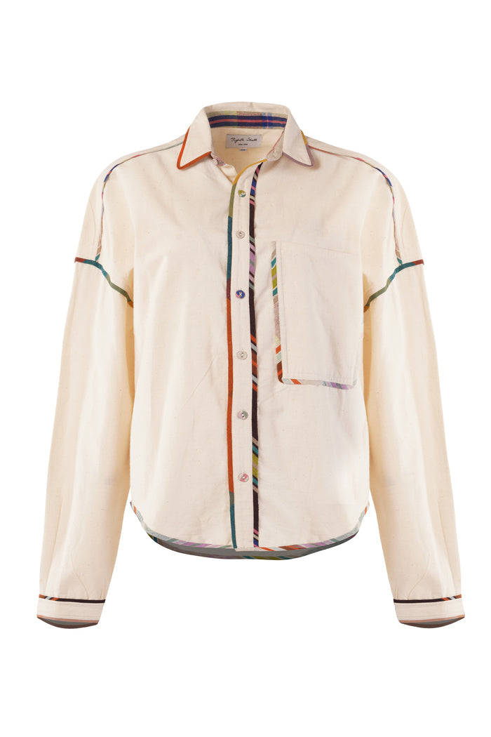 ARTIST SHIRT | IVORY MULTI