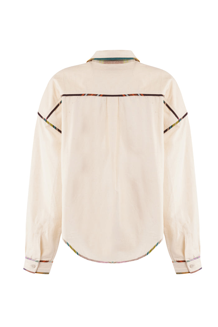 ARTIST SHIRT | IVORY MULTI