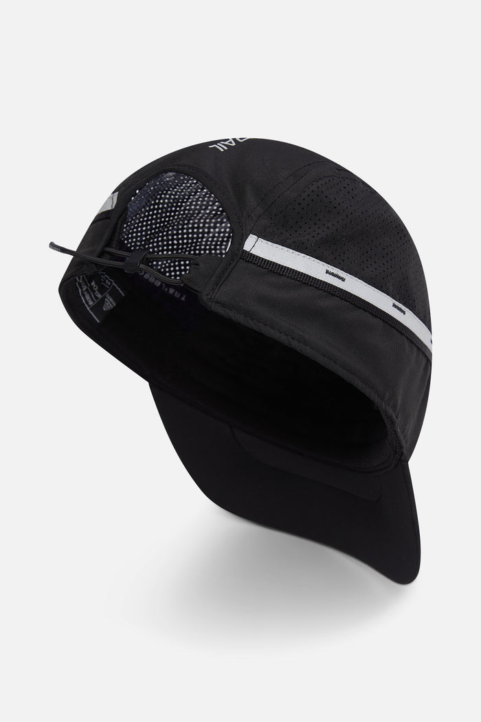 Ascendro Trail Running Cap - Black