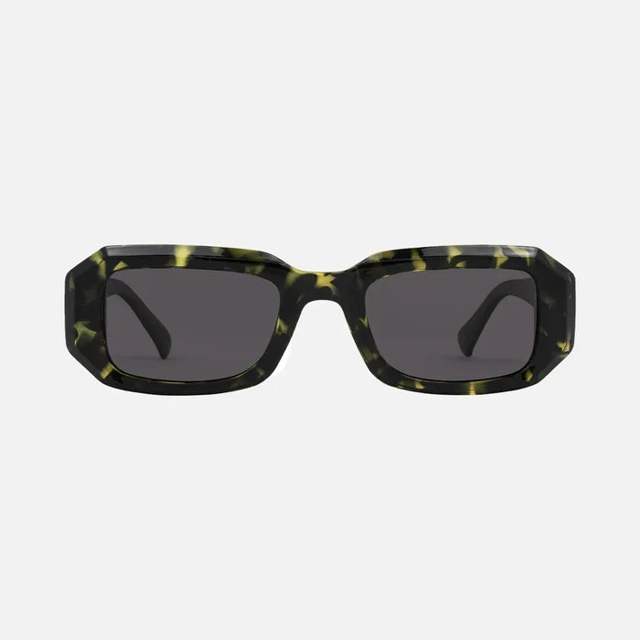 Asher - Gloss Fire Tort / Matte Black Temple with Gray Lens