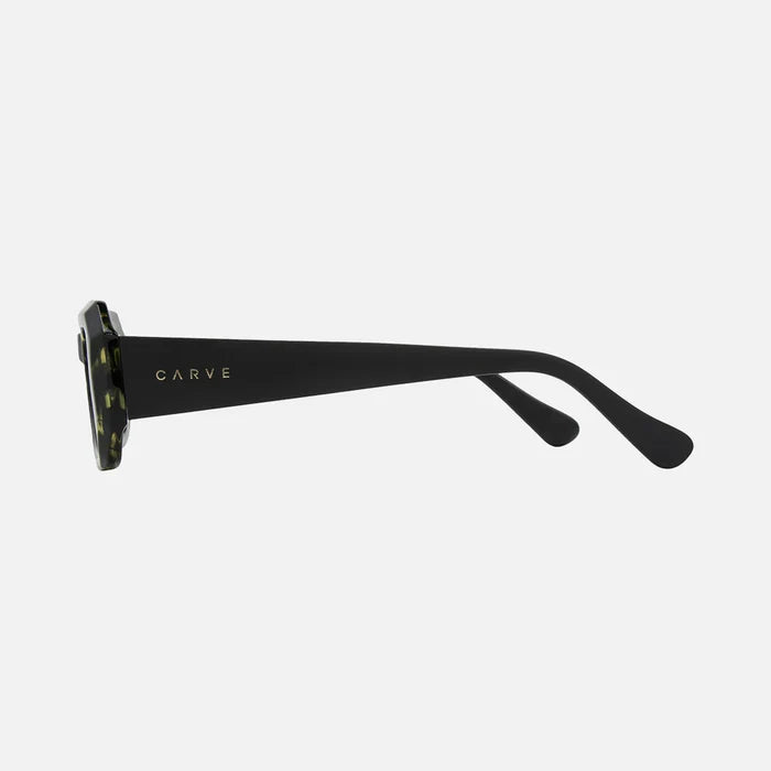 Asher - Gloss Fire Tort / Matte Black Temple with Gray Lens