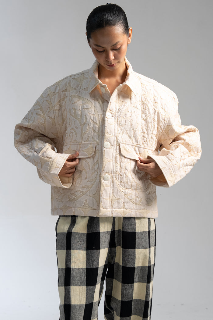 ASTRID JACKET | BREEZE APPLIQUE