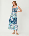 ATHYN SMOCKED MAXI DRESS