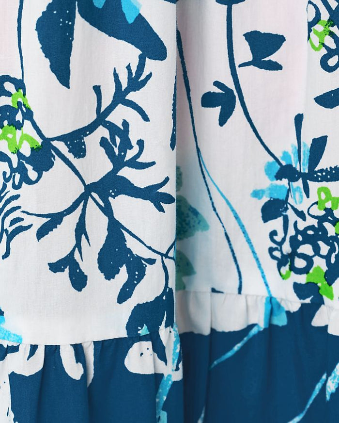 ATHYN SMOCKED MAXI DRESS