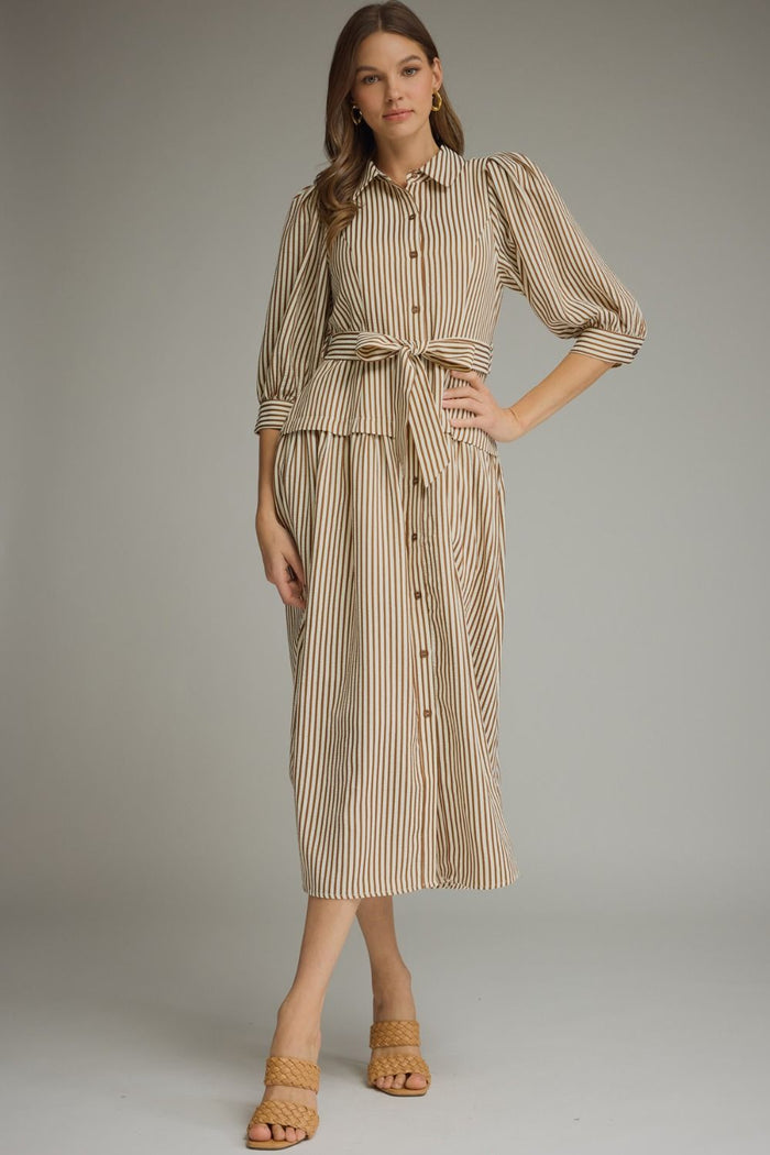 Autumn Avenue Midi Dress
