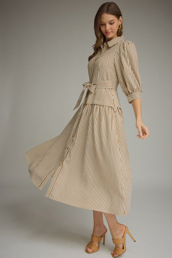 Autumn Avenue Midi Dress