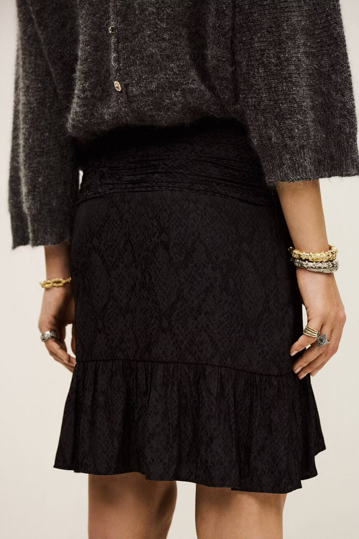 Barino Asymmetric Mini Skirt