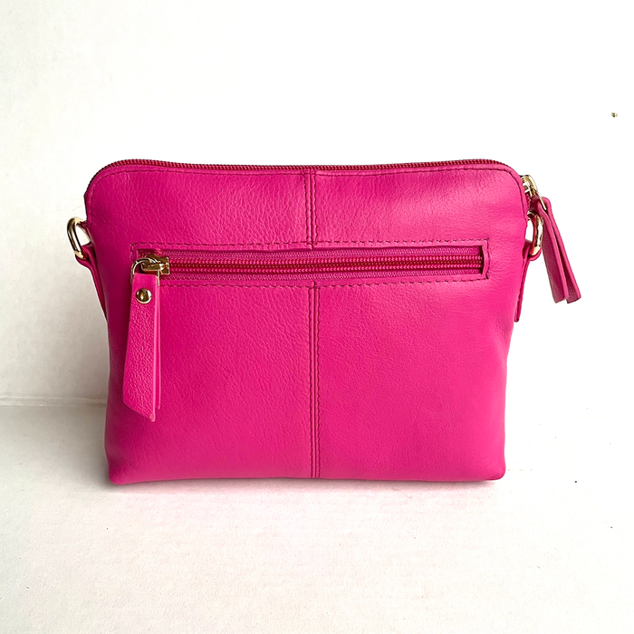 Baron - Leather Mini Handbag (2544) Hot Pink