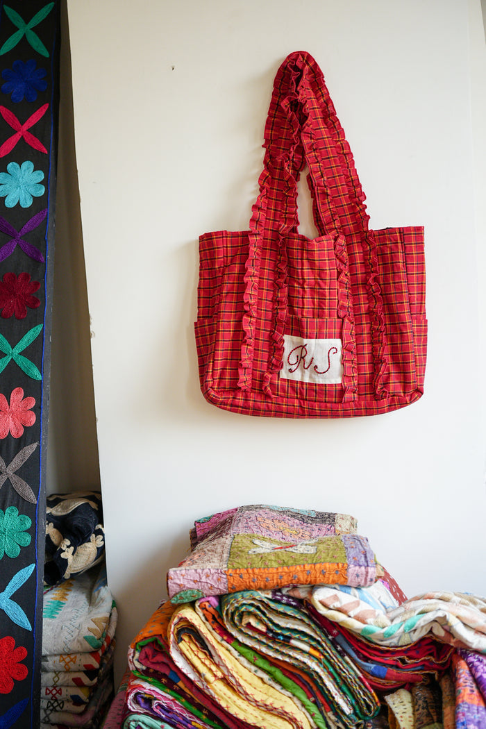 BAUBLE SCRUNCH TOTE