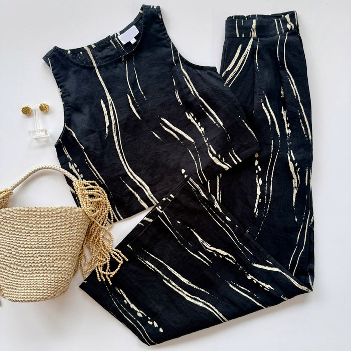 Be3477 Black Sumi Pants