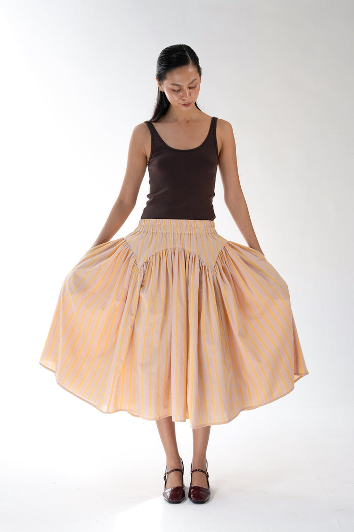 BELLA SKIRT | SUNRAY STRIPES