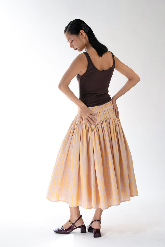 BELLA SKIRT | SUNRAY STRIPES