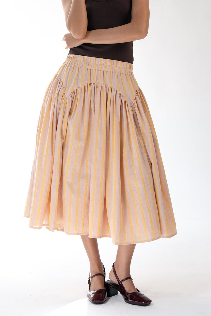 BELLA SKIRT | SUNRAY STRIPES
