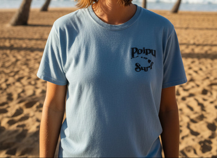 Birtram Palm Wave Surf Dyed Tee