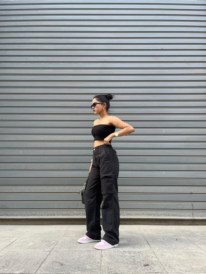 Black Cargo Pants