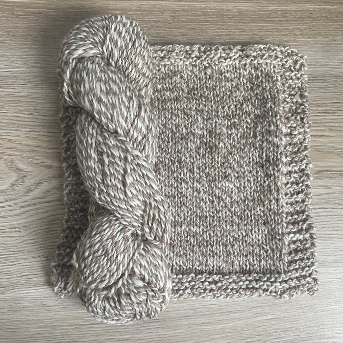 Black Hills - Natural Coloured Undyed 10ply Fleck Wool (BHFLECK)