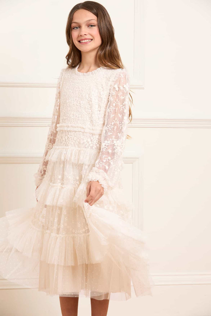 Blossom Lace Kids Dress