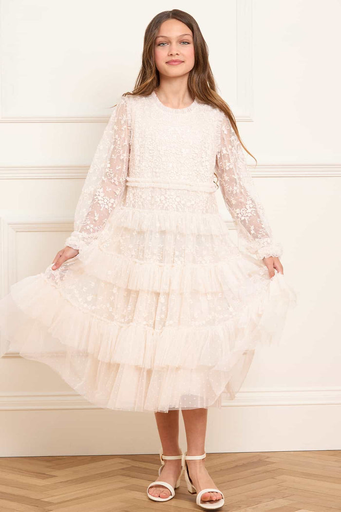 Blossom Lace Kids Dress