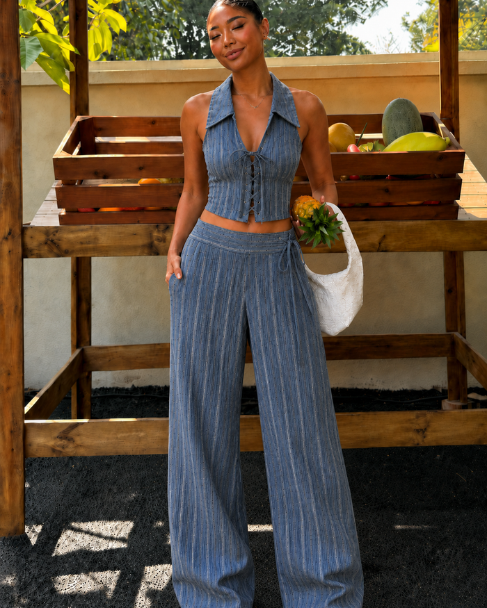 Blue Brunch Set