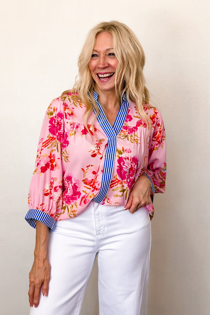 Botanical Infusion Blouse