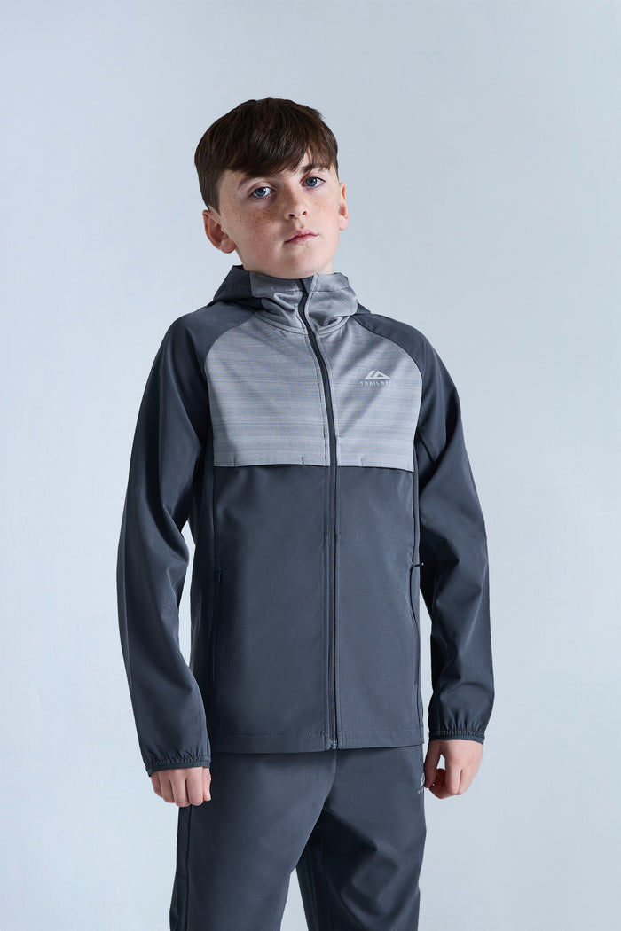 Boys Cloud 2.0 Woven Tracksuit - Iron Grey/Moon Grey