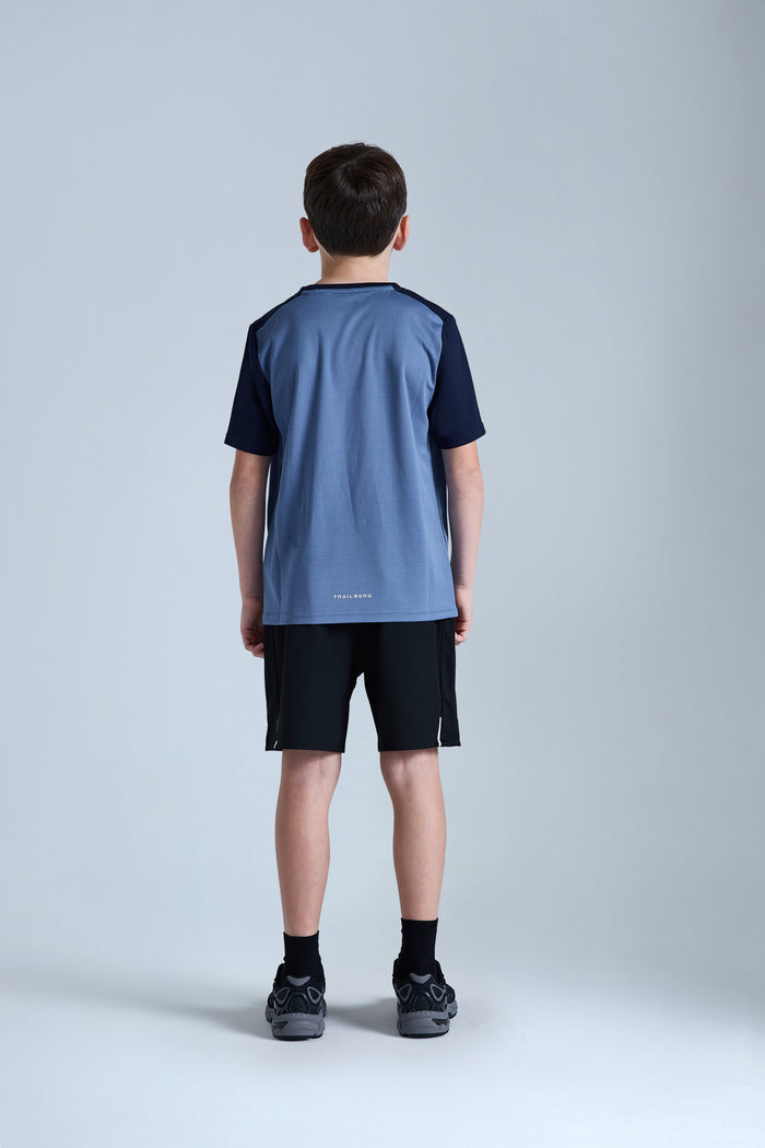 Boys Essentials Twinset - Blue Essence/Navy Blue/Black