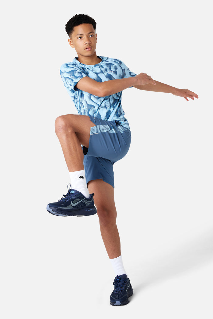 Boys Kinetic Short - Breeze/Dove Blue