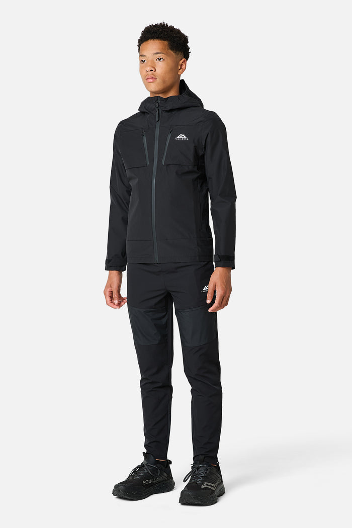 Boys Windcrest Weatherproof Jacket - Black