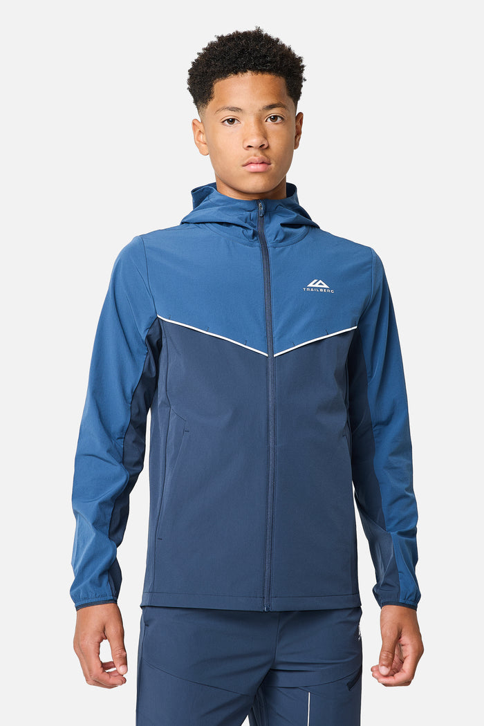 Boys Zion 2.0 Hood - Storm Blue/Midnight Blue